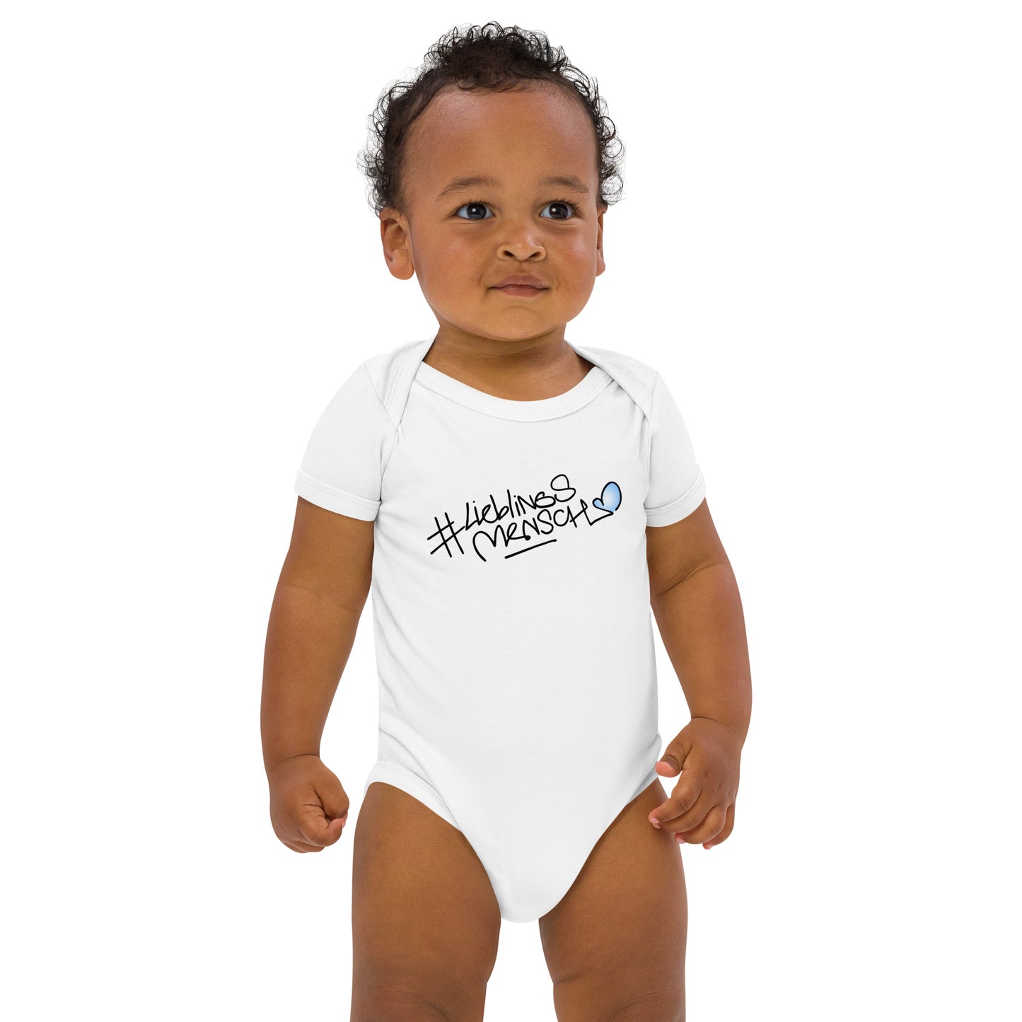 #Lieblingsmensch-Bio-Strampler für Babys – weich, dehnbar und nachhaltig verarbeitet