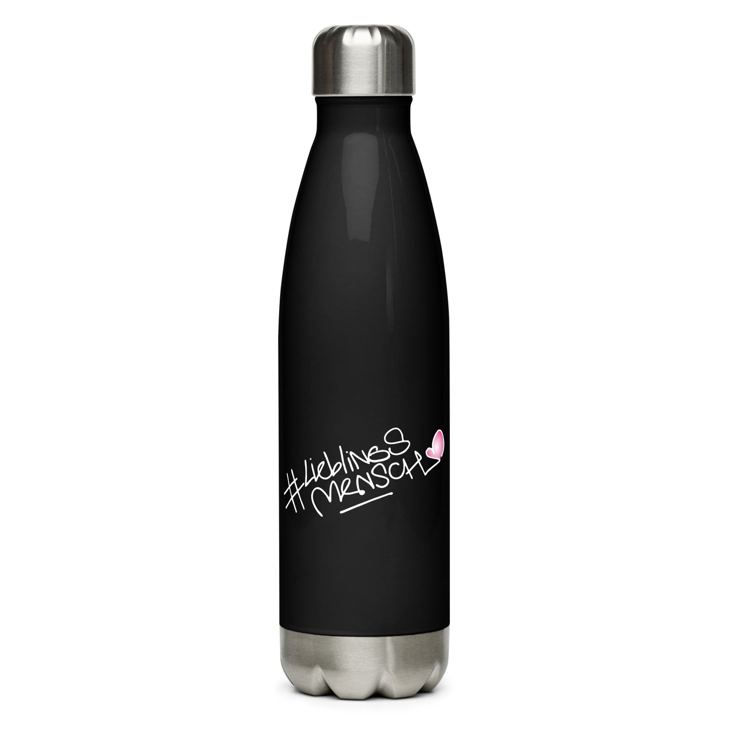 Trinkflasche im Lieblingsmensch-Design als Geschenkidee
