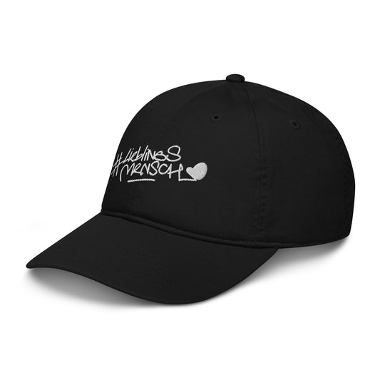 #Lieblingsmensch-Dad-Cap aus OCS-zertifizierter Bio-Baumwolle – zeitlos, umweltfreundlich und hochwertig verarbeitet
