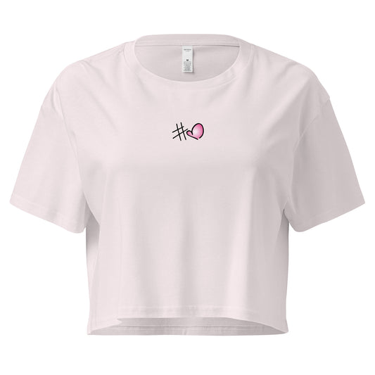 #Lieblingsmensch-Crop-Top aus 100 % Baumwolle – luftig, lässig & perfekt für Frühling und Sommer