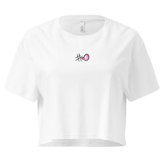 #Lieblingsmensch-Crop-Top aus 100 % Baumwolle – luftig, lässig & perfekt für Frühling und Sommer