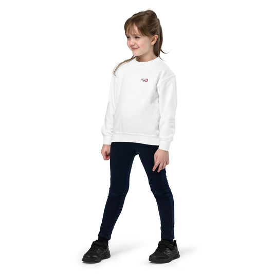 #Lieblingsmensch-Kinderpullover aus weichem Fleecestoff – perfekt für Alltag, Schule oder Couchzeit